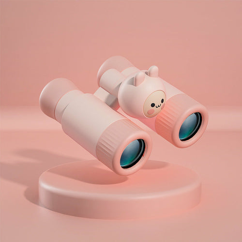 Telescopio binocular para niños individual y doble desmontable