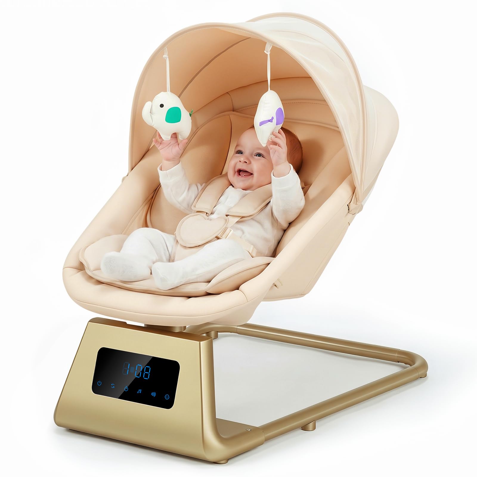 Electric Portable  Baby Rocker with Cry Detection