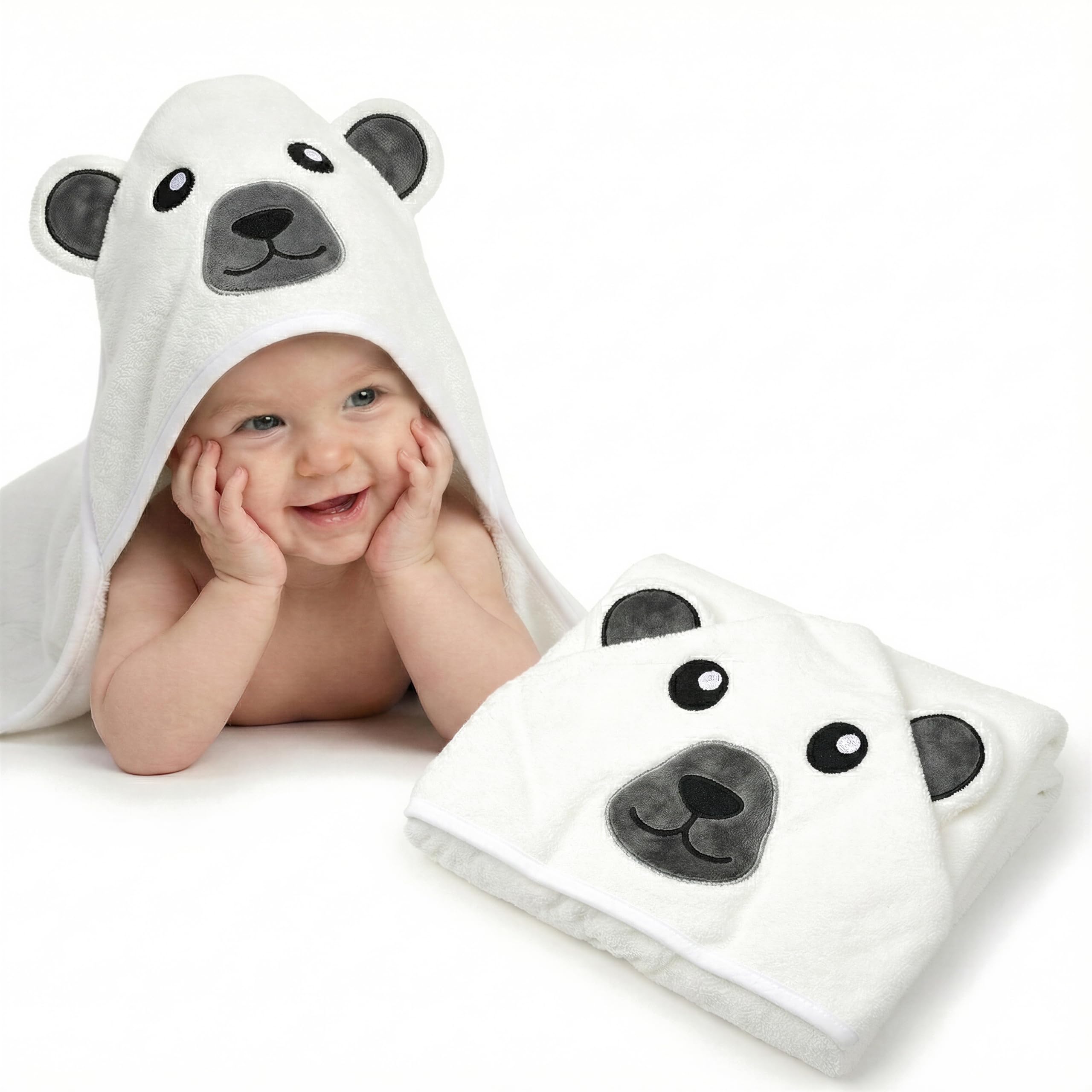 Premium Baby Towel for Bath with Hood & Extra Soft