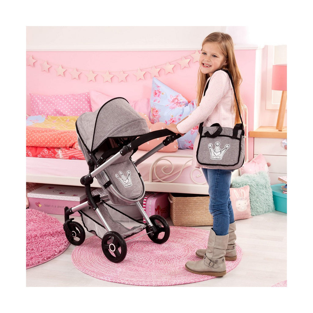 Doll Stroller Reig Combi Pro Grey