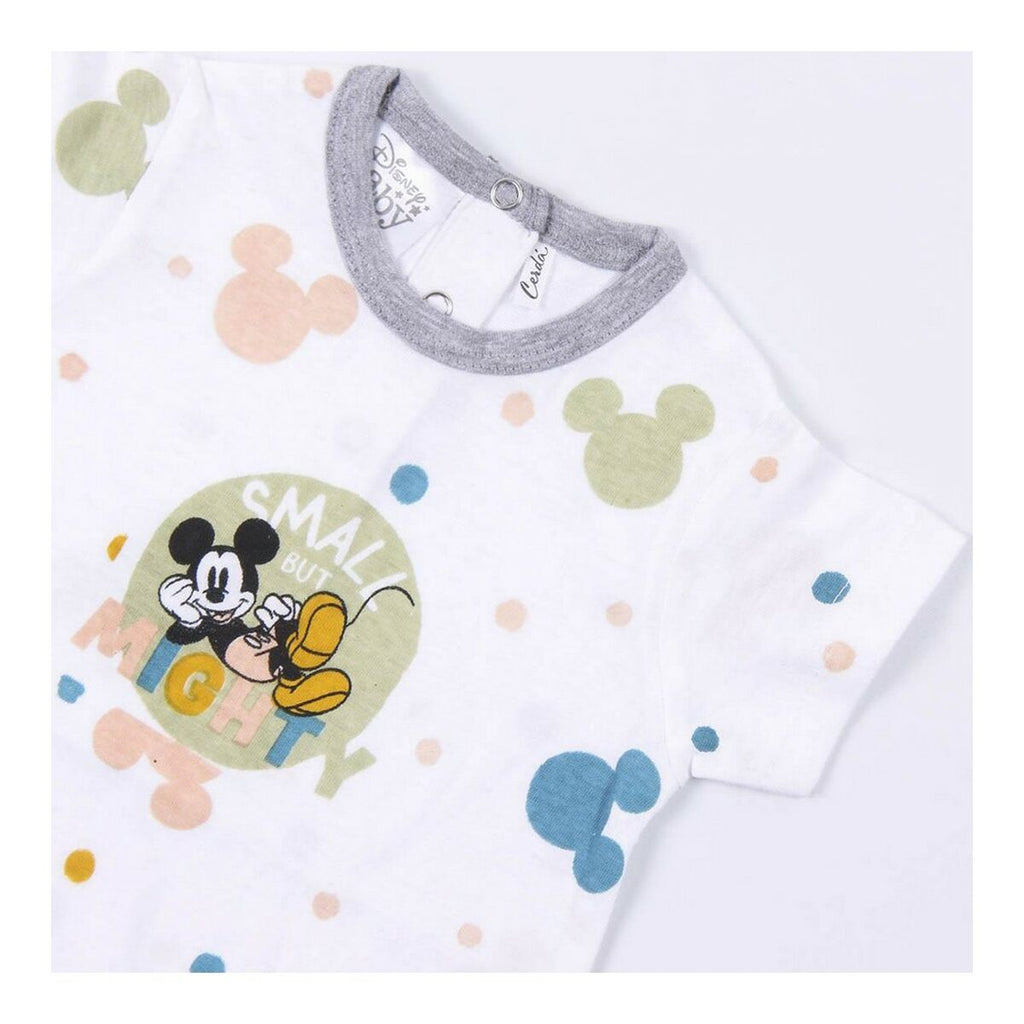 Baby's Short-sleeved Romper Suit Mickey Mouse