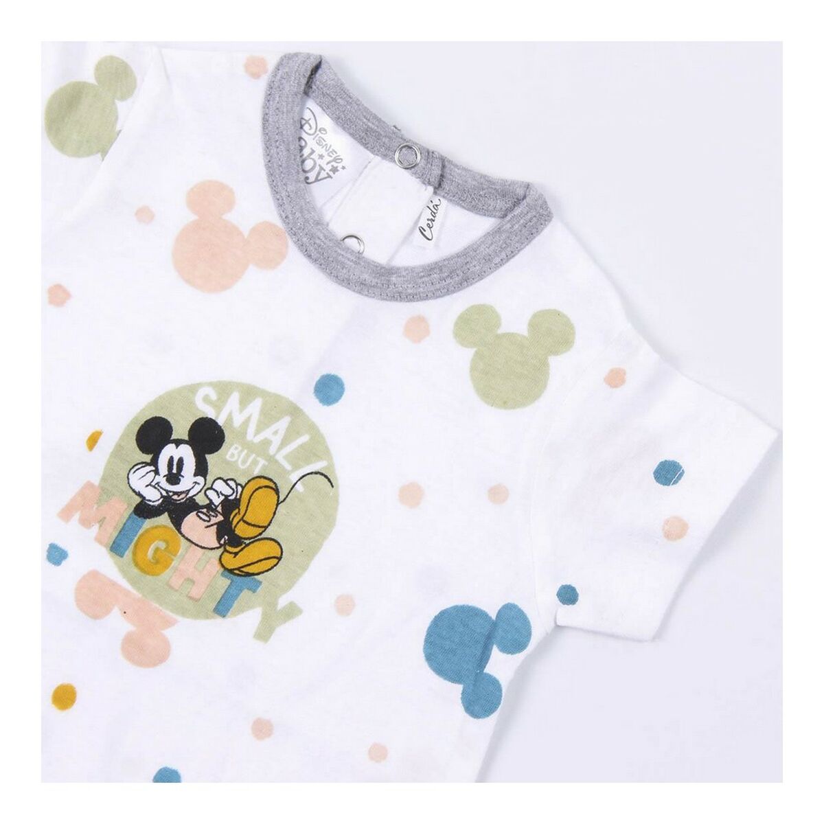 Baby's Short-sleeved Romper Suit Mickey Mouse