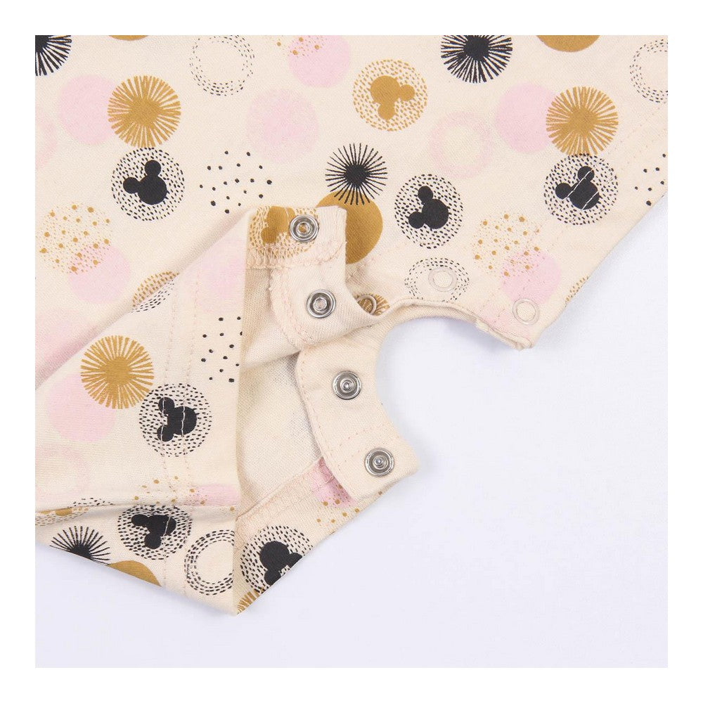 Baby's Short-sleeved Romper Suit Minnie Mouse Pink