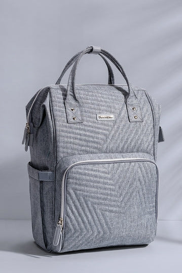 Mochila Pañalera Acolchada Moderna