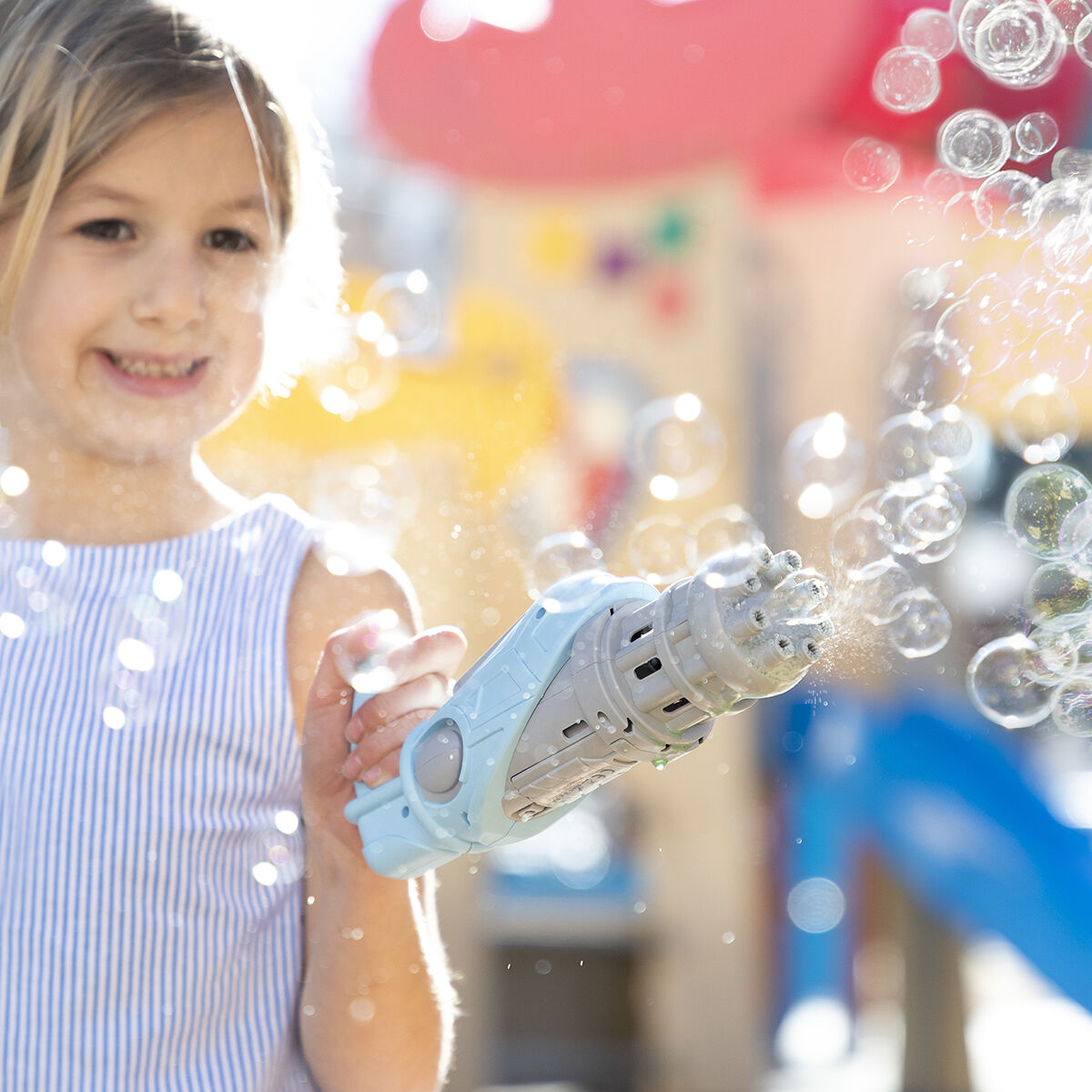 Soap Bubble Gun