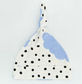 Gorro orgánico para bebé - Nubes azules