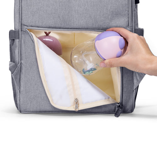 Mochila Pañalera Acolchada Moderna