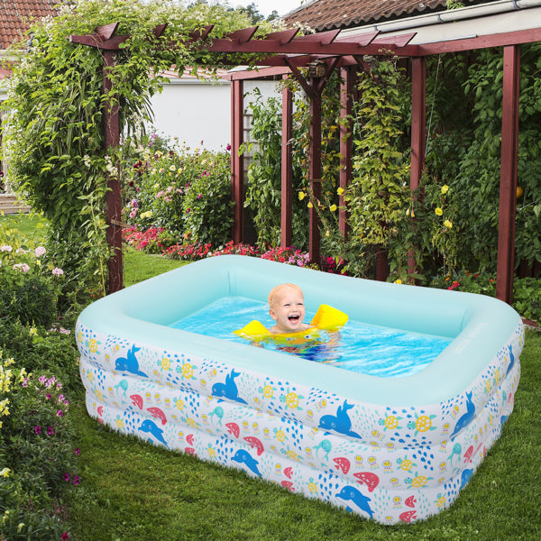 Inflatable Swim Pool for Kids Indoor & Outdoor