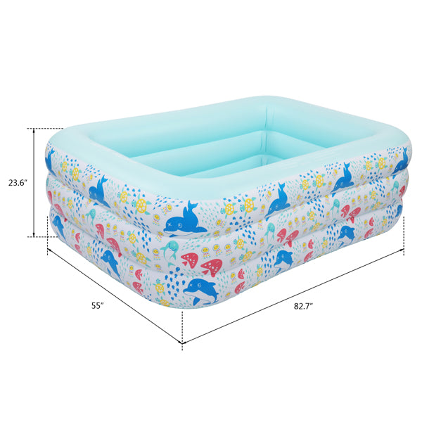Inflatable Swim Pool for Kids Indoor & Outdoor