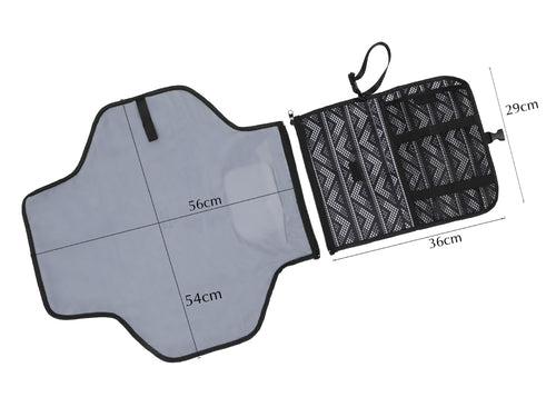 Cambiador Plegable Impermeable y Funda para Recién Nacidos