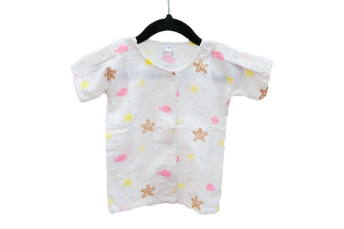 Camiseta de bebé de manga corta