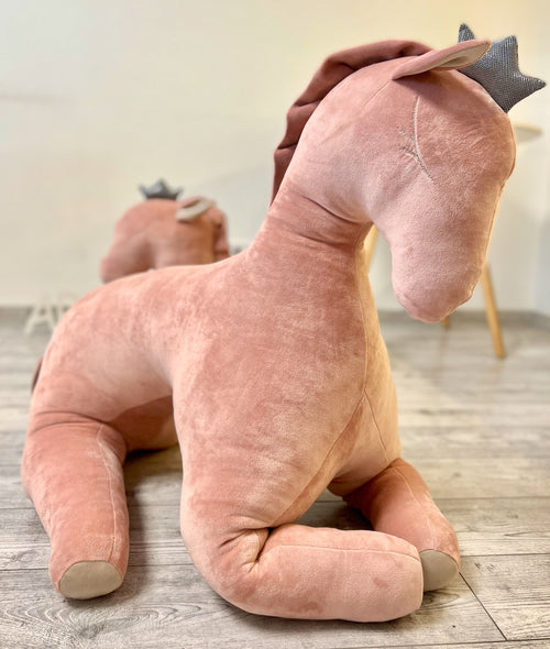 Pegaso sin alas de peluche XXL
