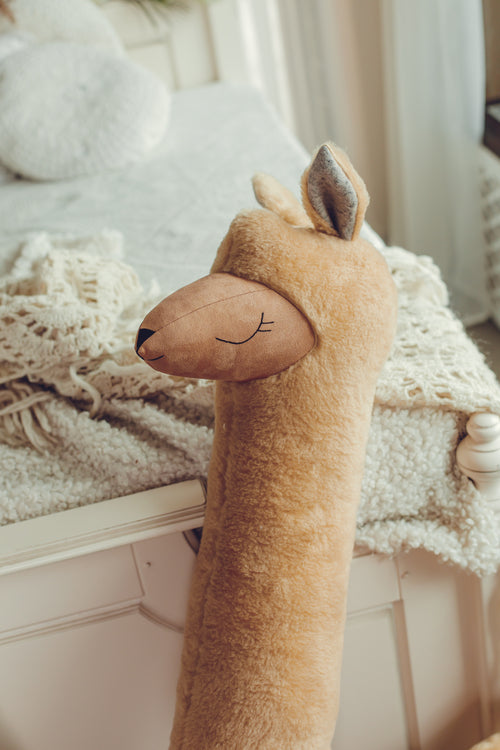 Alpaca de peluche gigante