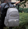 Mochila pañalera plegable