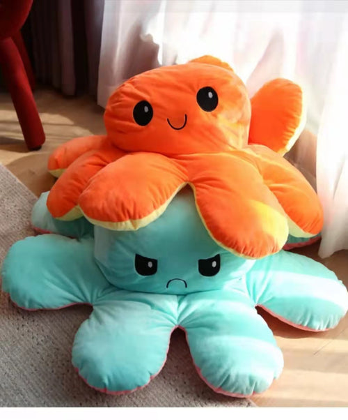 90-130cm Flip Giant Octopus Stuffed Animal Toy