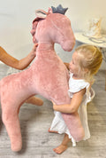Pegaso sin alas de peluche XXL