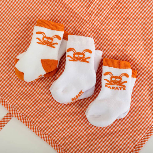 Calcetines de algodón orgánico para recién nacido