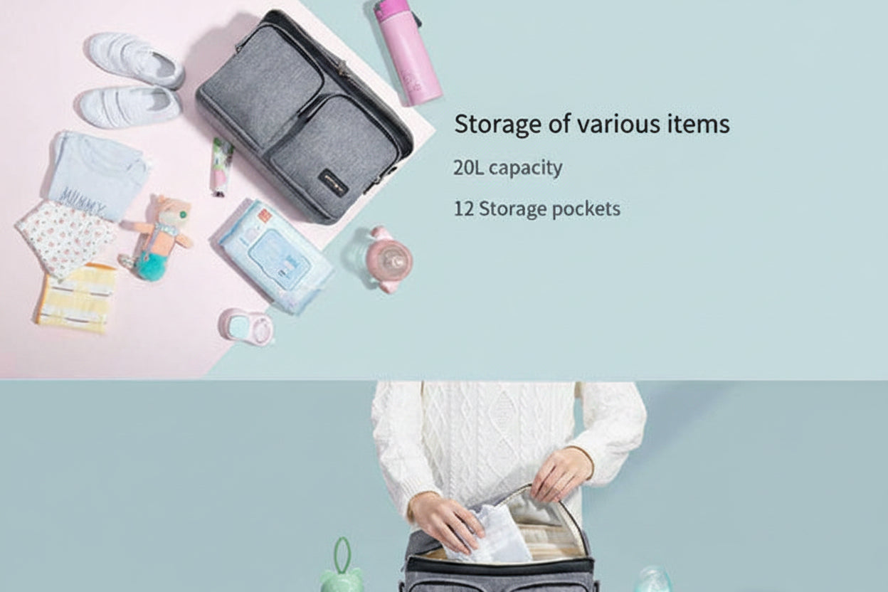 Bolso organizador para cochecito