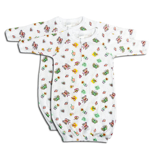 Bambini Girls Estampado Batitas para Bebé - Paquete de 2