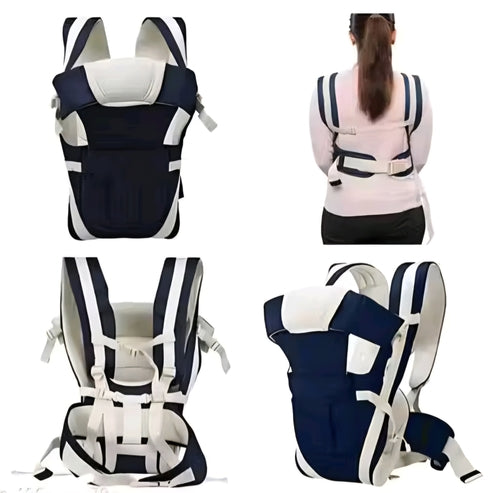 Mochila portabebés ergonómica con soporte acolchado