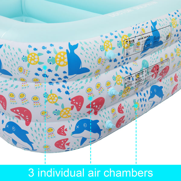 Inflatable Swim Pool for Kids Indoor & Outdoor