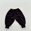 Children’s Spring and Autumn Solid Color Sportswear Pants – Casual Kids Trousers